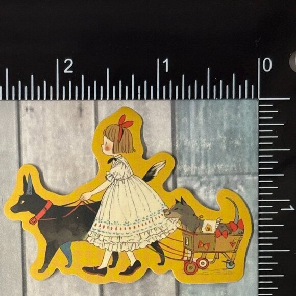 ๐10/$10๐ Retro Fairy Tale Reusable Waterproof Vinyl Sticker Decal - Picture 1 of 1